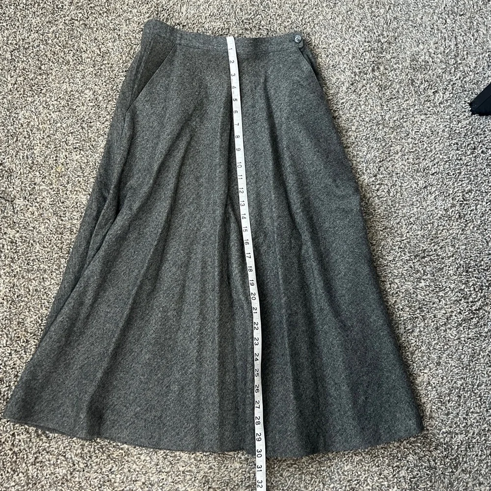 Jones New York Vintage‎ Chic Aline Skirt and Jacket Gray